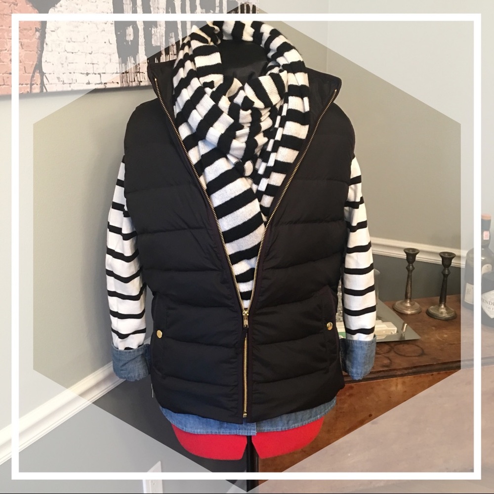 🛍NWT🛍 Black Mountain Puffer Vest ~ M